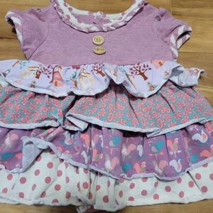 Girls matilda Jane onesie dress